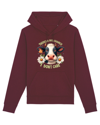 There's A 99% Chance Don't Care Burgundy