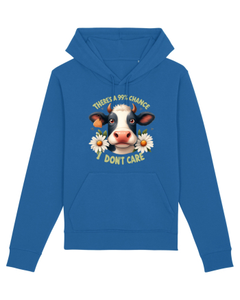 There's A 99% Chance Don't Care Royal Blue