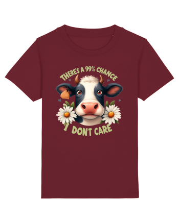 There's A 99% Chance Don't Care Burgundy
