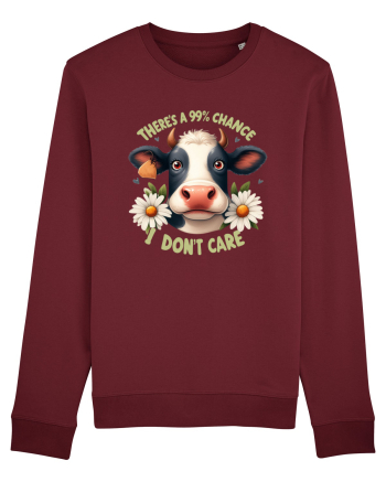 There's A 99% Chance Don't Care Burgundy