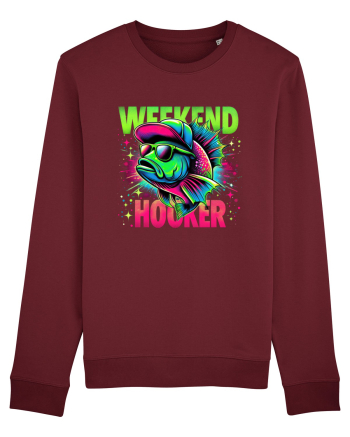 Weekend Hooker Fish Burgundy