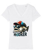 Weekend Hooker Tricou mânecă scurtă guler V Damă Evoker