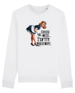 pentru soție cu atitudine - Excuse the mess Bluză mânecă lungă Unisex Rise