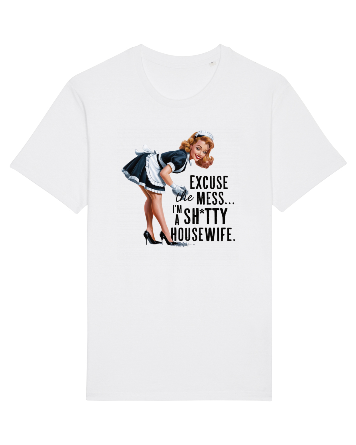 Tricou mânecă scurtă Unisex Rocker White