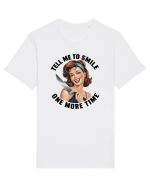 pentru soție cu atitudine - Tell me to smile one more time Tricou mânecă scurtă Unisex Rocker