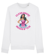 pentru soție cu atitudine - Clean house messy bitch Bluză mânecă lungă Unisex Rise