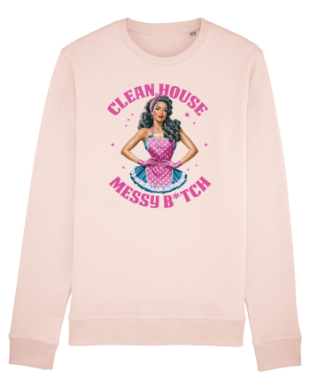 pentru soție cu atitudine - Clean house messy bitch Candy Pink