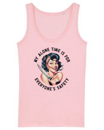 pentru soție cu atitudine - My alone time is for everyones safety Cotton Pink