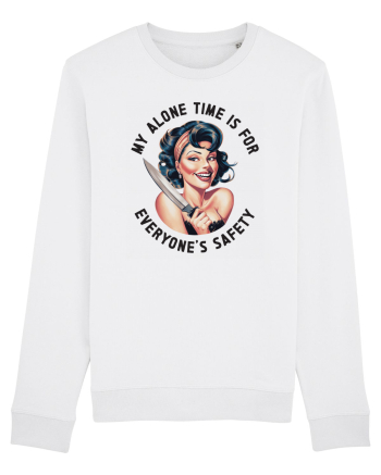 pentru soție cu atitudine - My alone time is for everyones safety White