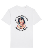 pentru soție cu atitudine - My alone time is for everyones safety Tricou mânecă scurtă Unisex Rocker