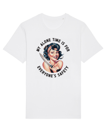 pentru soție cu atitudine - My alone time is for everyones safety White