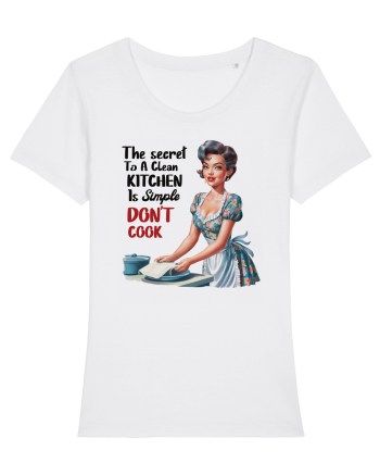 pentru soție cu atitudine - The secret to a clean kitchen White