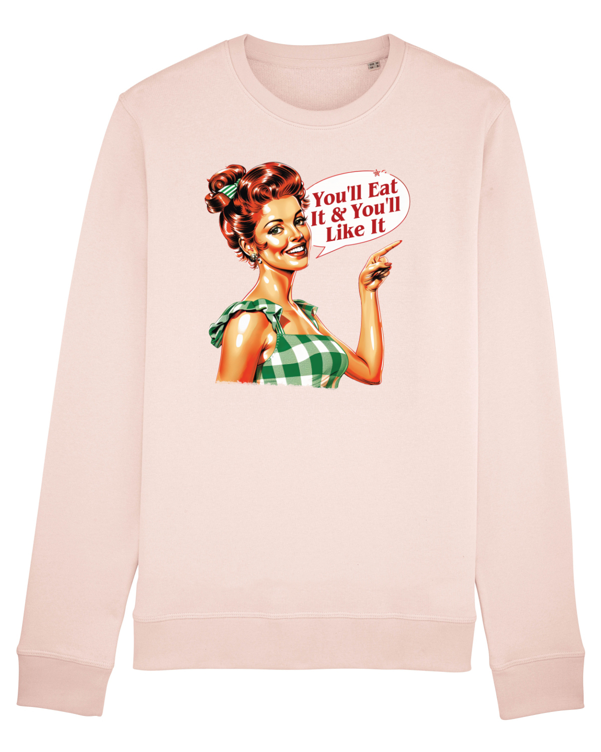 Bluză mânecă lungă Unisex Rise Candy Pink