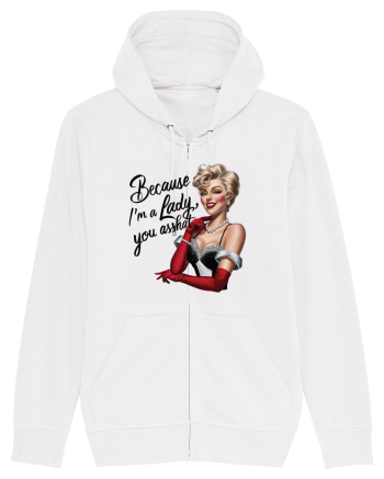pentru femei cu atitudine - Because I am a lady White