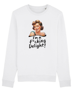 pentru femei cu atitudine - I am a delight Bluză mânecă lungă Unisex Rise