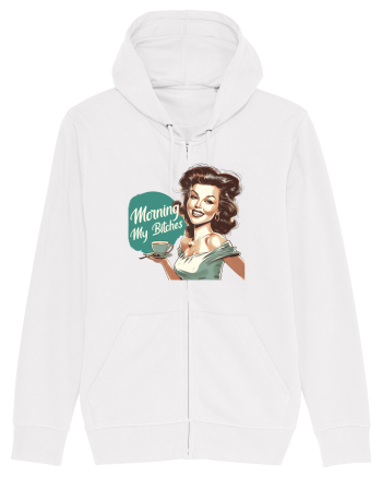 pentru femei cu atitudine - Morning my bitches White