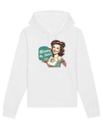 pentru femei cu atitudine - Morning my bitches White