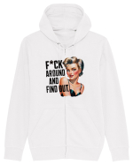 pentru femei cu atitudine - Toy around and find out Hanorac cu fermoar Unisex Connector