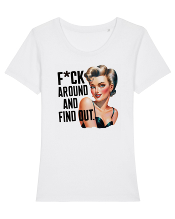 pentru femei cu atitudine - Toy around and find out White