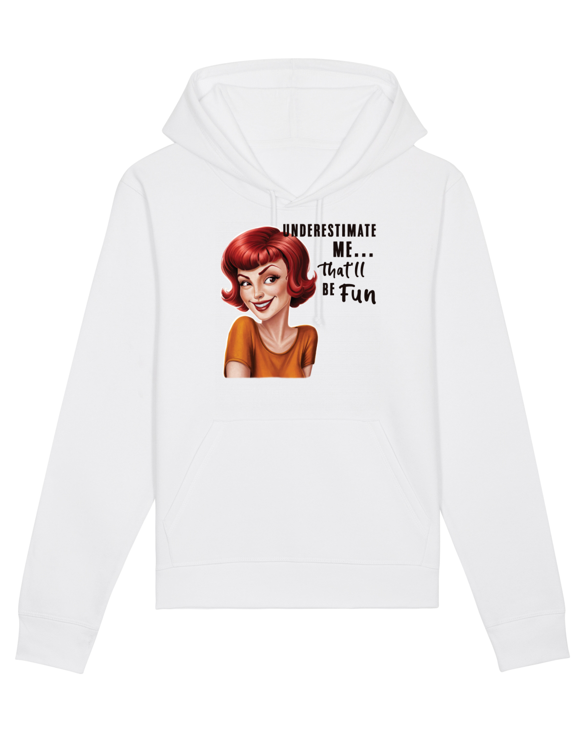 Hanorac Unisex Drummer White