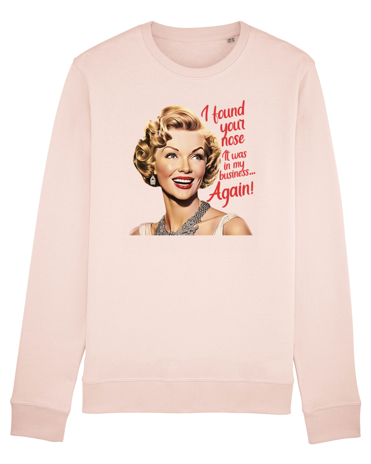 Bluză mânecă lungă Unisex Rise Candy Pink