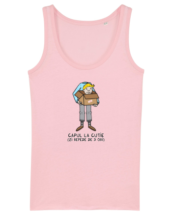 Capul la cutie Cotton Pink