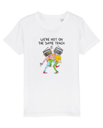 We're not on the same track Tricou mânecă scurtă  Copii Mini Creator