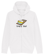 Time's trap Hanorac cu fermoar Unisex Connector