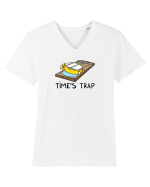 Time's trap Tricou mânecă scurtă guler V Bărbat Presenter
