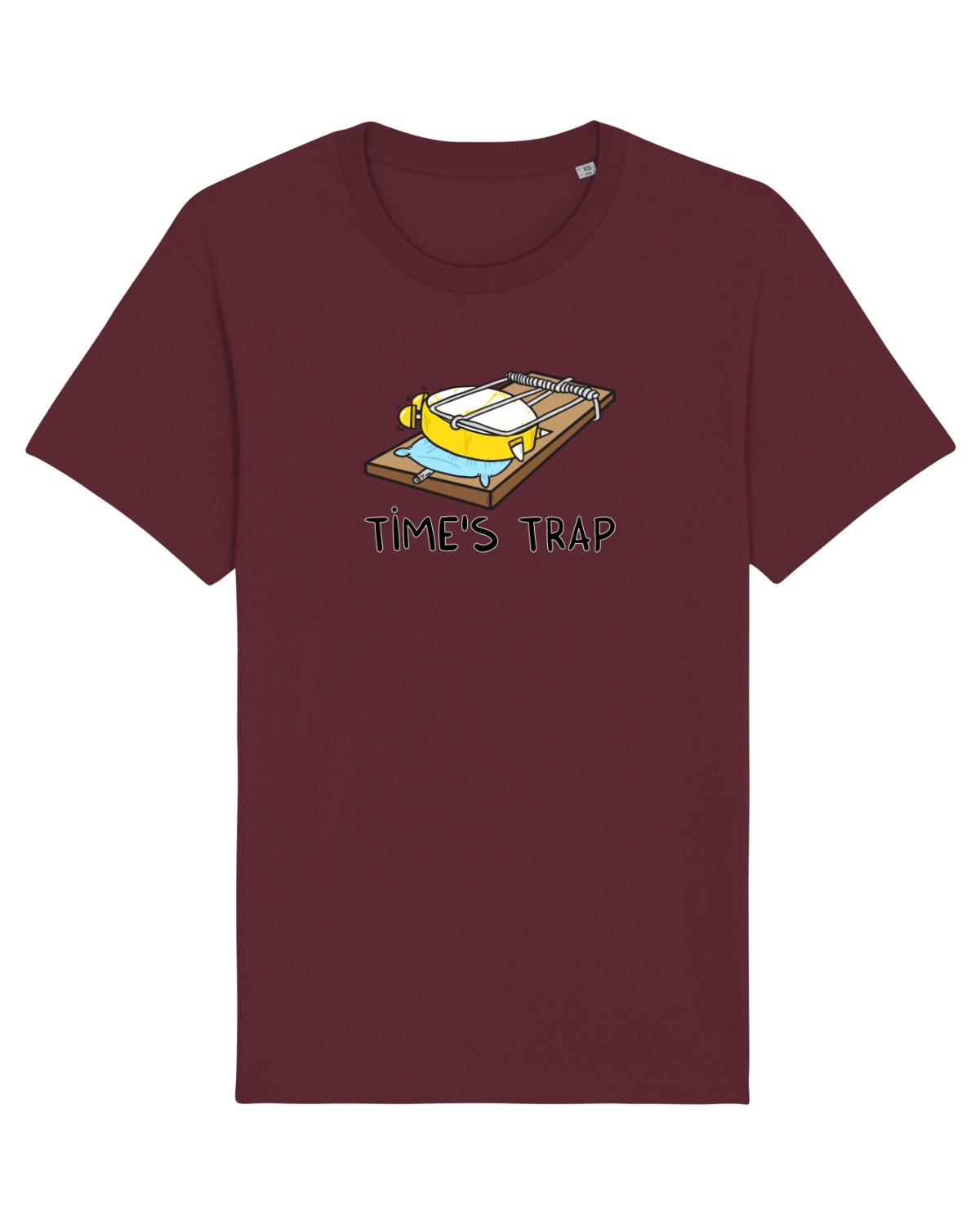 Tricou mânecă scurtă Unisex Rocker Burgundy