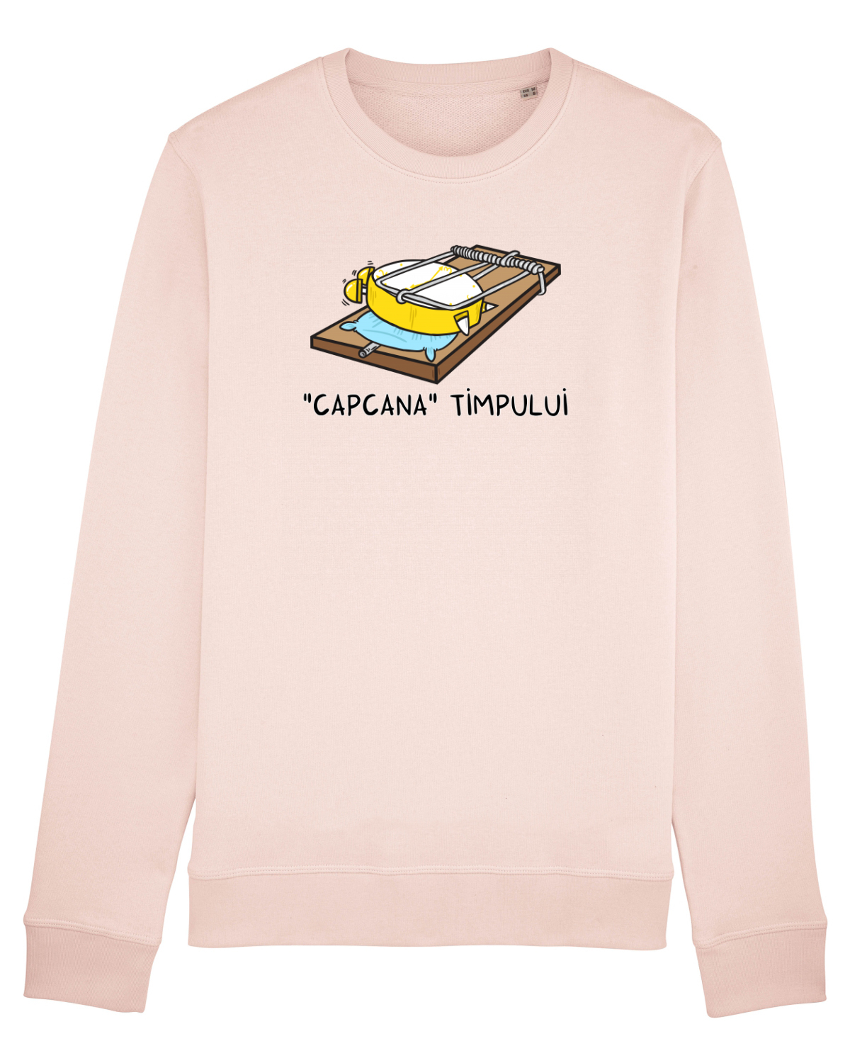Bluză mânecă lungă Unisex Rise Candy Pink