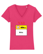Vai Mirau v2 Tricou mânecă scurtă guler V Damă Evoker