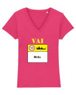 Vai Mirau v3 Tricou mânecă scurtă guler V Damă Evoker