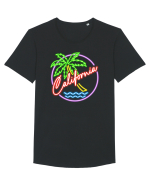 California Tricou mânecă scurtă guler larg Bărbat Skater