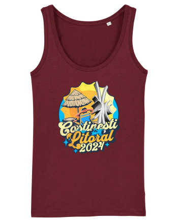 Costinesti Litoral 2024 - tricou numa' bun de luat la plaja Burgundy