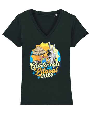 Costinesti Litoral 2024 - tricou numa' bun de luat la plaja Black