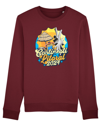 Costinesti Litoral 2024 - tricou numa' bun de luat la plaja Burgundy