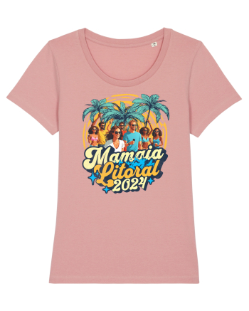 Mamaia Litoral 2024 - Tricou de beach party Canyon Pink
