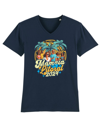 Mamaia Litoral 2024 - Tricou de beach party French Navy