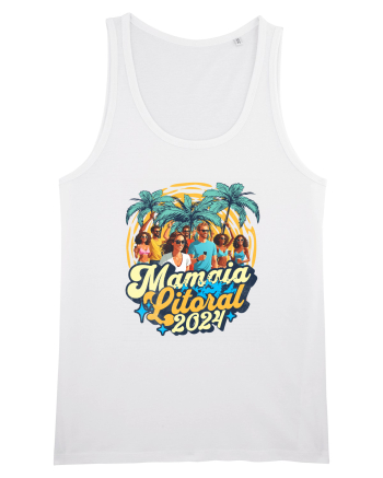 Mamaia Litoral 2024 - Tricou de beach party White