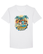 Mamaia Litoral 2024 - Tricou de beach party Tricou mânecă scurtă guler larg Bărbat Skater