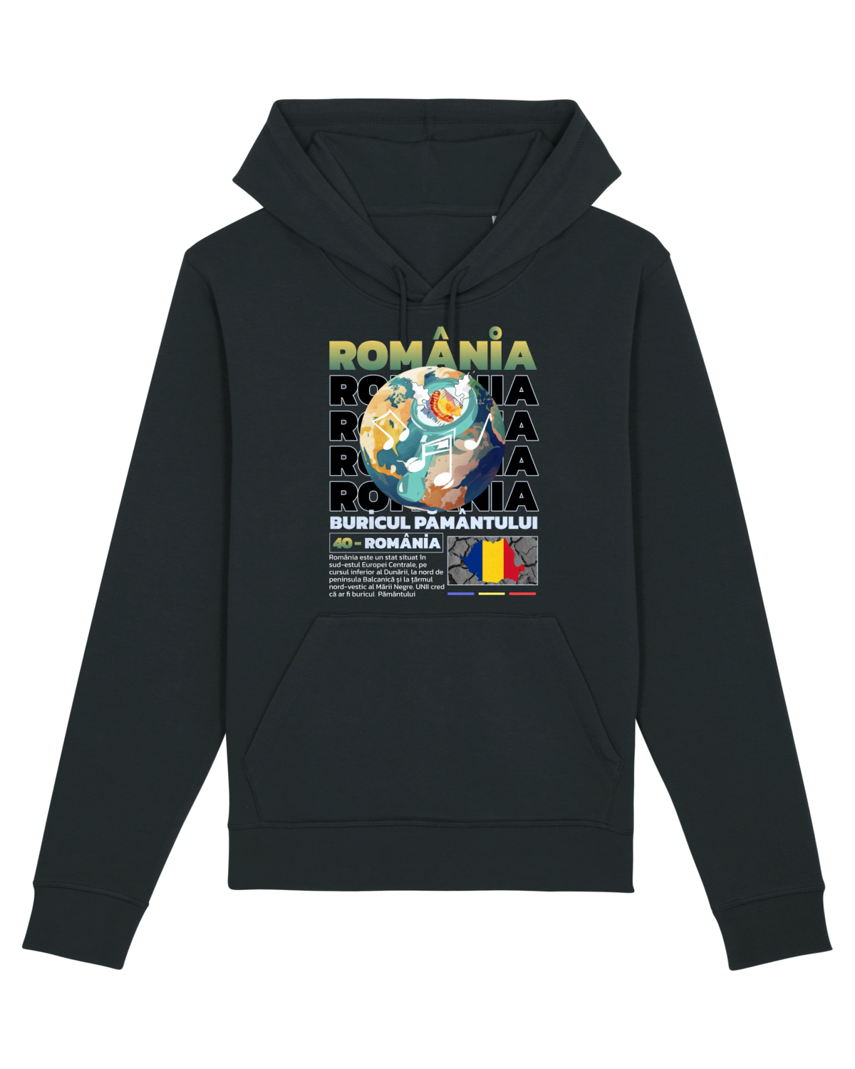 Hanorac Unisex Drummer Black
