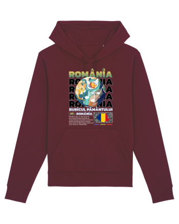 Romania - Buricul Pamantului Burgundy