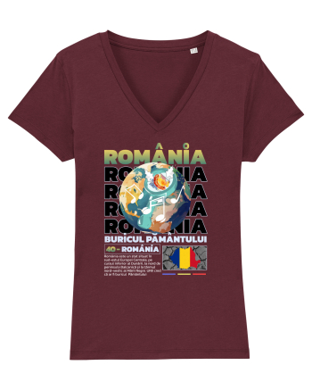 Romania - Buricul Pamantului Burgundy