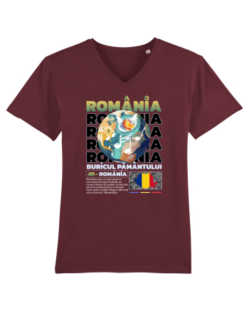 Romania - Buricul Pamantului Burgundy