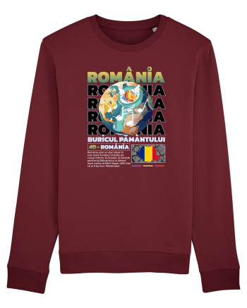 Romania - Buricul Pamantului Burgundy