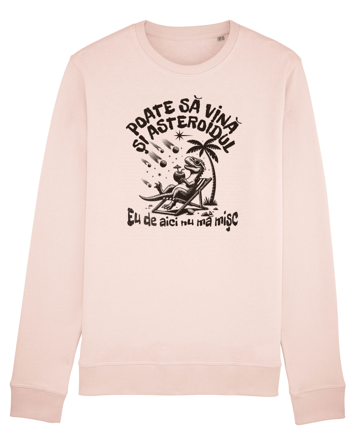 Bluză mânecă lungă Unisex Rise Candy Pink
