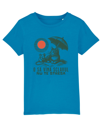 Tricou de vara cu pisici Azur