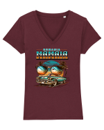 Romania Mamaia - Un tricou de vara, de plaja, de party Tricou mânecă scurtă guler V Damă Evoker