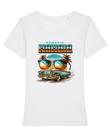 Romania Mamaia - Un tricou de vara, de plaja, de party White